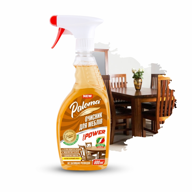 Очисник для меблів Paloma, 600мл